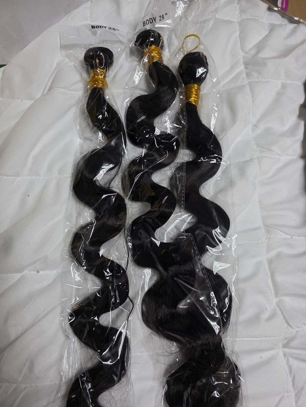 Unbranded synthetic Wave Hair Bundles (24,26 28 Inch)
